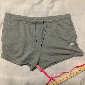 Nike Women's Athletic Gray Shorts large